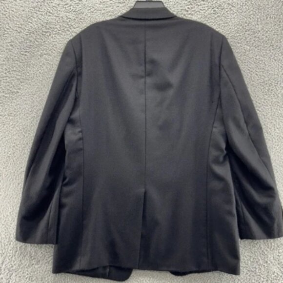 John W Nordstrom x Loro Piana Black 100% Cashmere 2-Btn Blazer Jacket 44L‎ - Picture 2 of 11